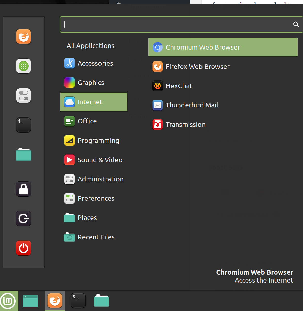 install chrome linux mint